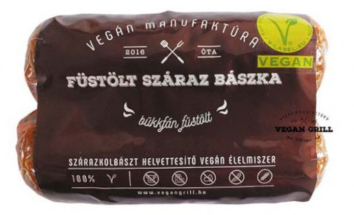 Uzená suchá klobása 190 g Vegan Grill